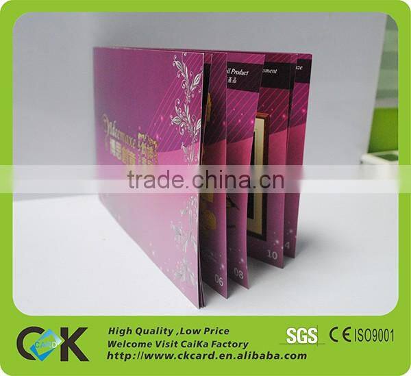 Artpaper custom advertising brochure