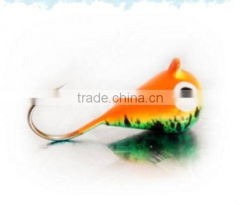 Wholesale tear drop tungsten ice fishing jigs