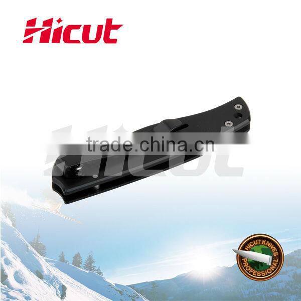 Black Coating Blade Liner Lock Folding Knife