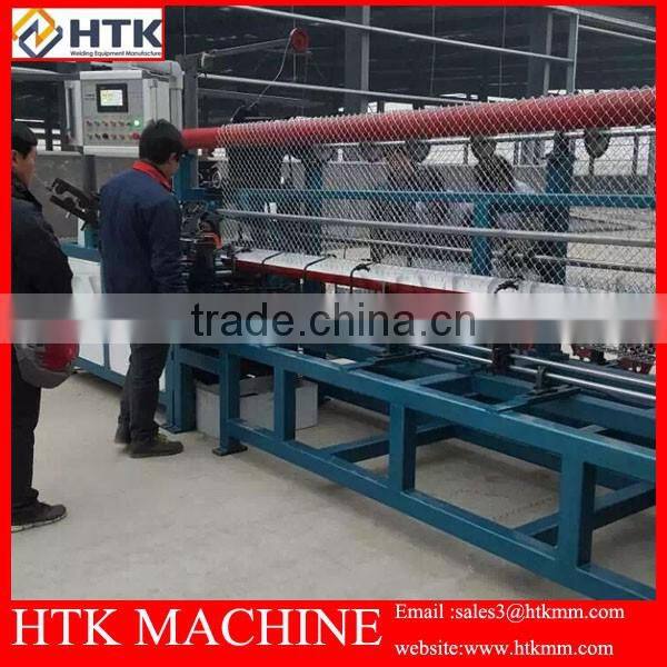 full auto chain link fence making machine twist-knuckled edge factory