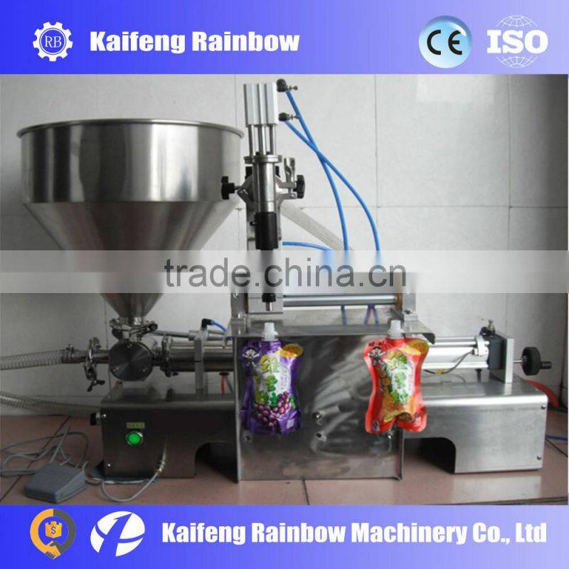 Semi-Auto Peanut Butter Filling Machine For Food