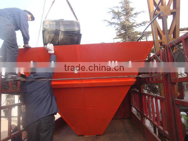 Concrete loading hopper