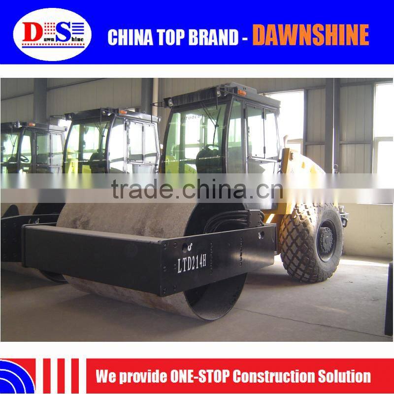 LUTONG LTD214H Hydraulic Double Drive Vibratory Road Roller 14tons - Single-Drum Roller Compactor