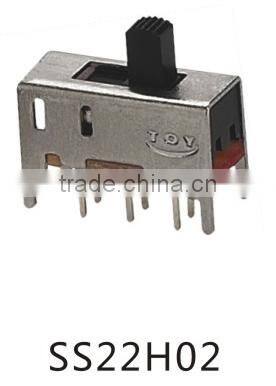 SS22H02 ON-ON slide switch