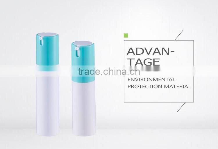 Hot sale different sizes eco-friendly airless pump cosmetic bottles 50 ml