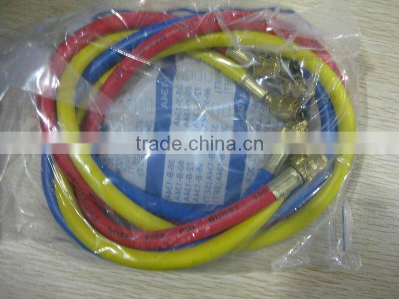 A/C manifold set with sight glass / Manifold brass gauges set / Manifold Gauge Set