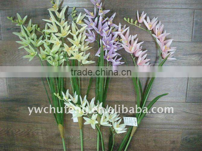 two fork artificial freesia flower