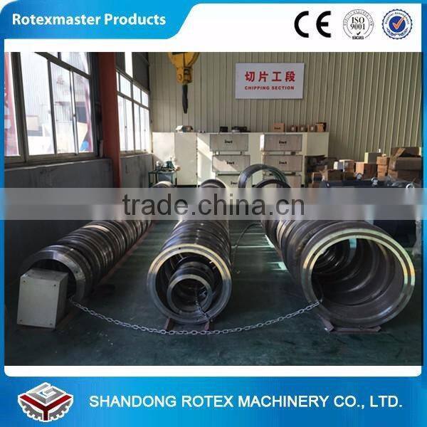ROTEX Efficient 90kw Sawdust Rubber Wood Pellet Machine with Automatic Lubrication