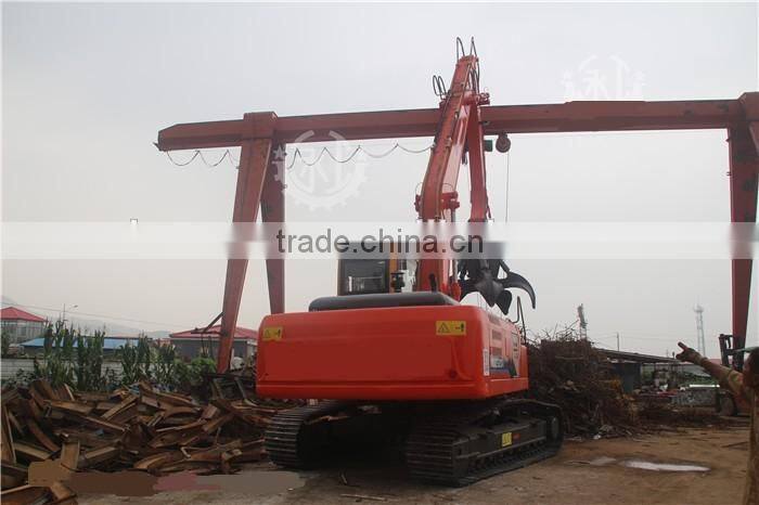 grab machine grab steel/stone chinese hot sell