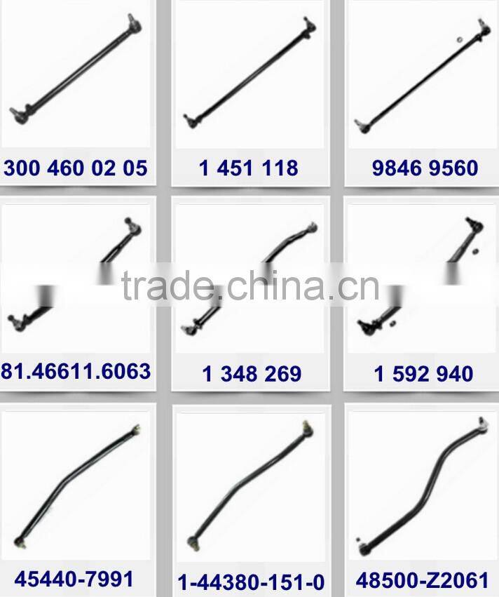 heavy truck parts steering parts drag link for scania 486 590, 27 648, 486590, 27648
