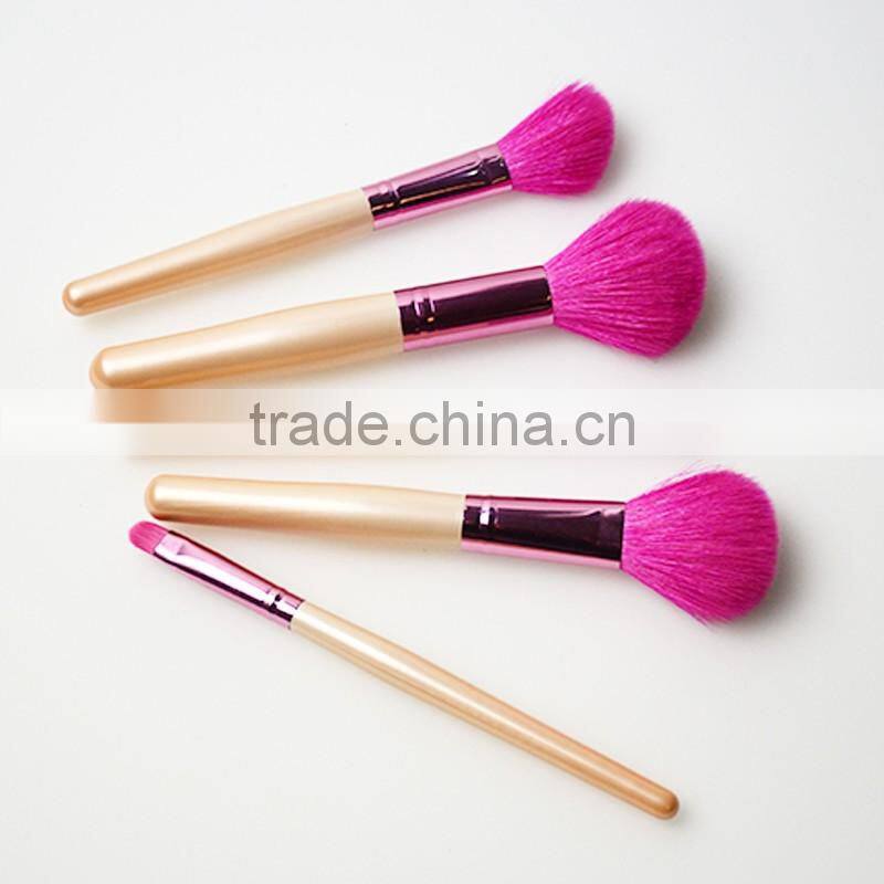 Hot sales Cheek Use and Goat Hair Brush Material personalized makeup brushes