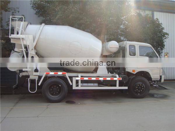 right hand drive 4m3 mini concrete vibrating truck