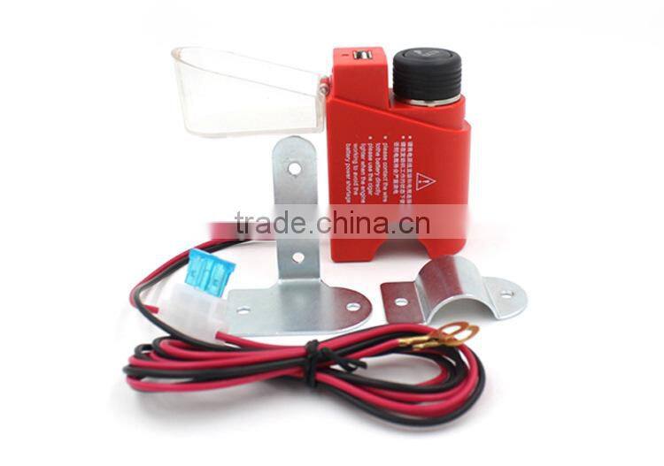 Motorcycle Cigarette Lighter USB Socket Charger