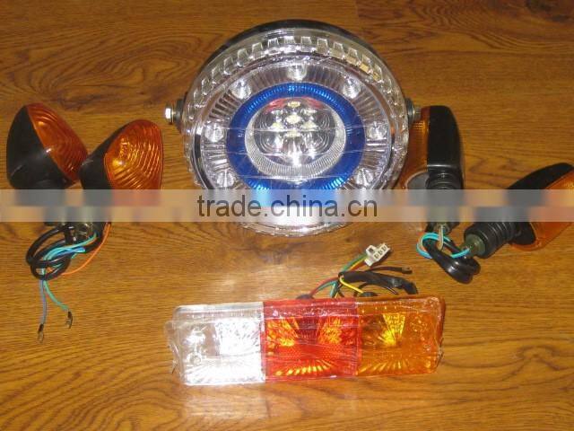 Motorcycle turn signal lights