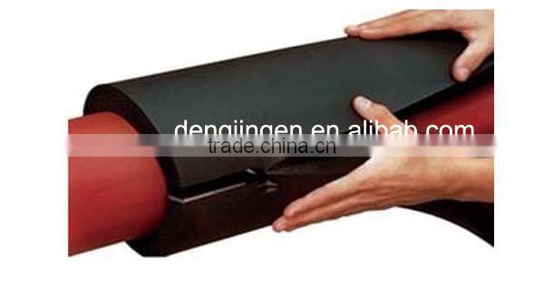 Black thermal insulating waterproof firerpoof sealing soft foam rubber tube