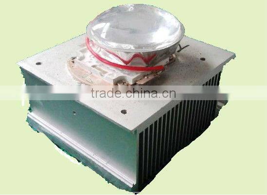 Pure aluminum heat sink ,waterproof power suppluy ,secondary optoiclal grass lens and reflector ,fans integrate led chip for DIY