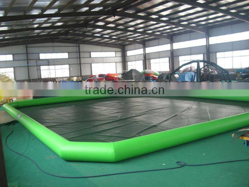 2013 giant water pool,0.9mm PVC inflatable pool for customized