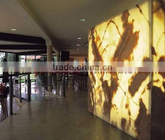 QUALIFIED ONYX BACKLIT PANELS FOR WALLS COUNTERS