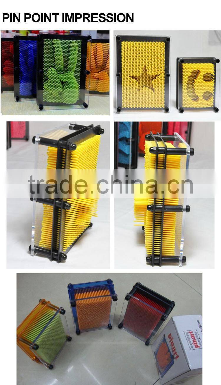 3D Pin point impression toy