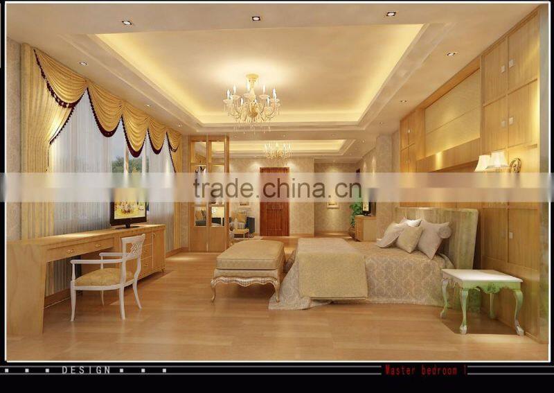 High Realistic 3D Interior Rendering For Private Villa With All Material