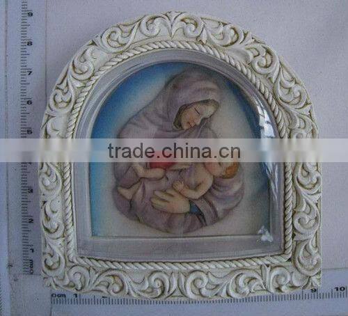 Wall decorative resin religious frames
