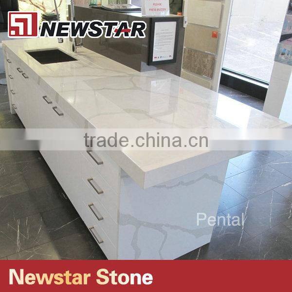 Newstar Calacatta Nuvo quart stone