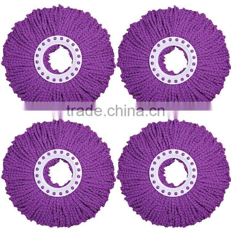 Magic 360 spin mop with wheels microfiber mop designed by power saving system