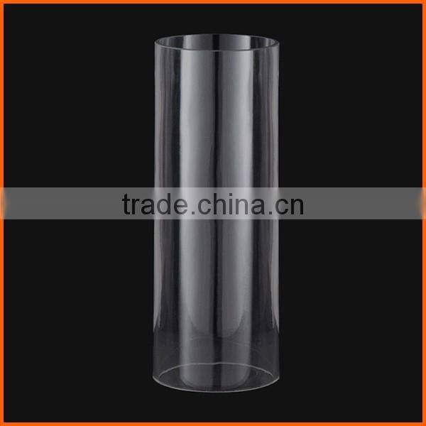 Hot sale clear glass tube candle holder