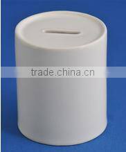 ceramic printable saving coin bank for sublimation