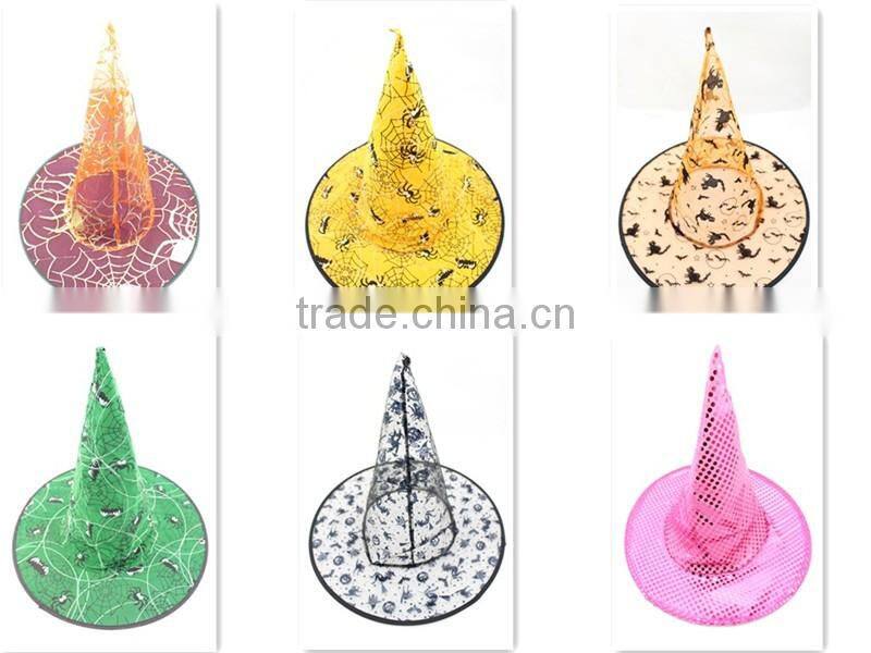 halloween tulle decoration witch hat