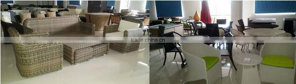 2017 Sigma outdoor rattan furniture bar chairs set wicker stools