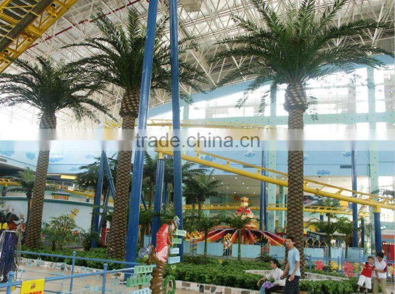 Wholesale fiber glass and plastic palm tree Chinese goods tall palm trees