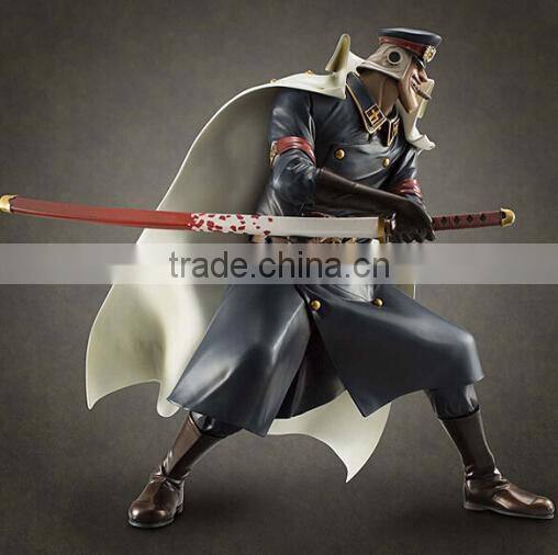 Collect the one piece of resin characters,the cartoon one piece character modelling