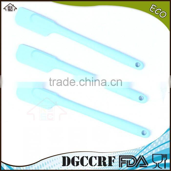 NBRSC BPA free kids christmas gift baking pastry cookie silicon spatula with steel core