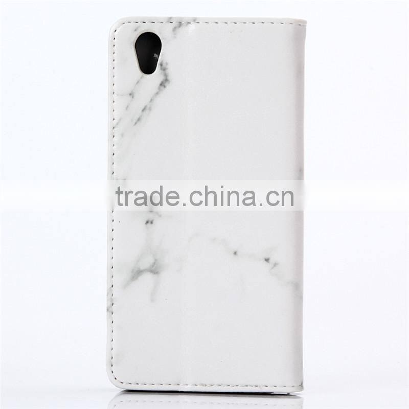 Noble design high quality marble PU card bumper/pocket cell phone case for LG