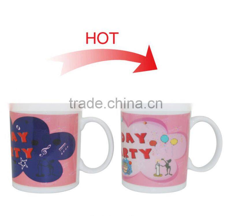 Magic Coffe Mug Ceramic Hot Color Changing Creative Gift