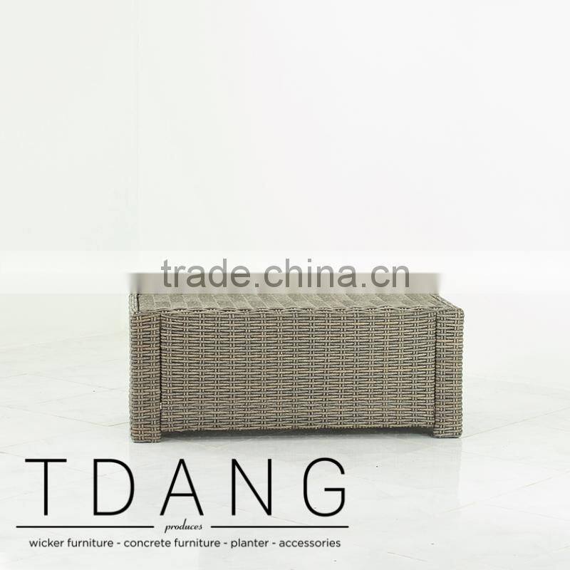 Palm Harbor K-D Wicker Table- Outdoor K-D Rattan Coffee Table