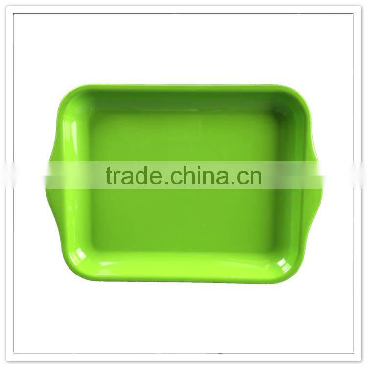 28*14cm Cheap price clear 11inch melamine tableware serving trays without printing