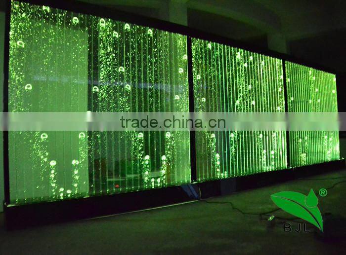 Digital Programing Water Feature Bubble Wall Screen Room Divider