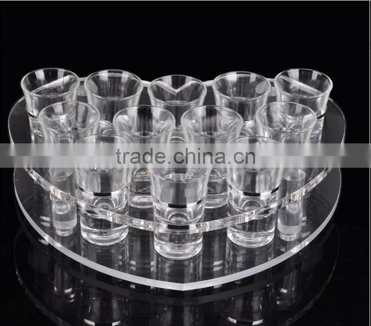 customized floor stand wine rack/liquor display stand/red wine bottle holder