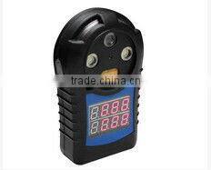 Portable diffussion type 4 gases multi gas detector CO O2 H2S CH4 LEL for mining use