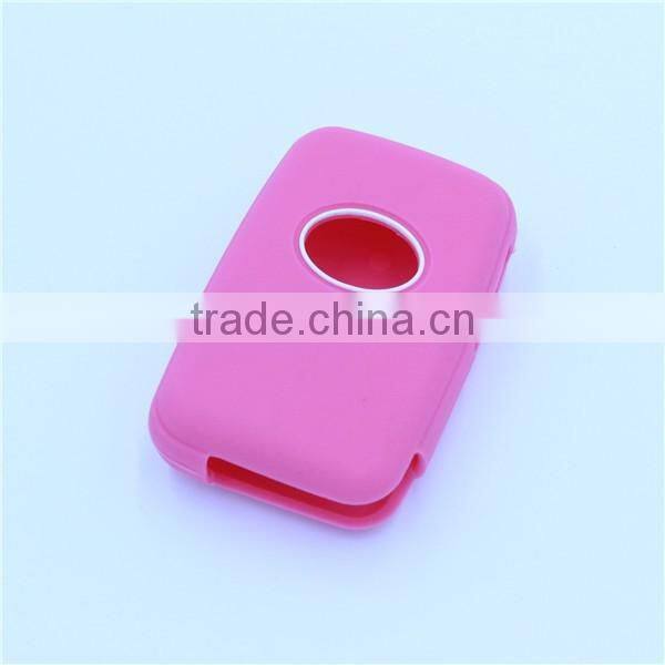 Silicone 3 Buttons Car Remote Fob Shell Key Holder Case Skin Cover for Toyota Land Cruiser Prado(2010) Camry Highlander Prado