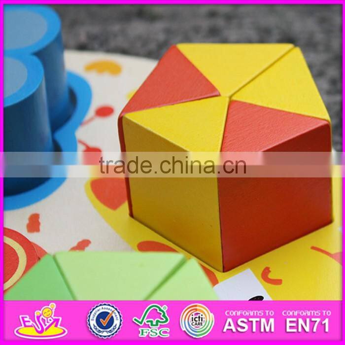 2016 new design educational wooden sorting toys for toddlers W13E053