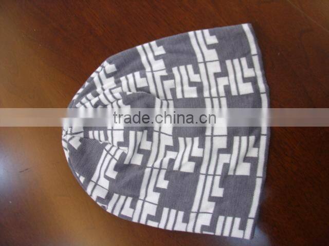 hat and caps with various jacquard