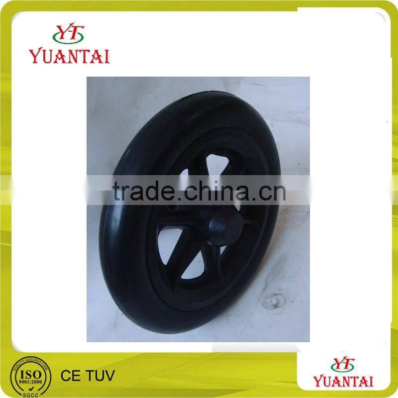 high quality solid rubber coated wheel barrow tire 300/350/400/450/650