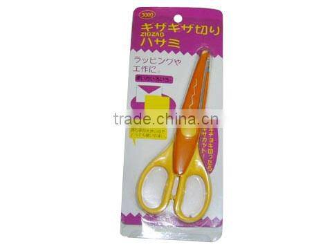 hot sales children zigzag craft scissors