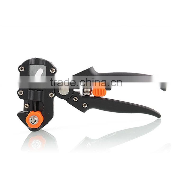 Fruit Tree Professional Grafting Steel Cutting Machine Cutting Tool With 2 Extra Blades Black