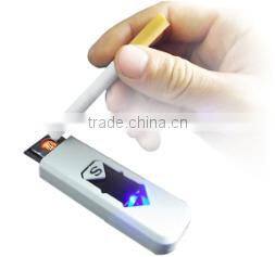 electronic rechargeable plastic cigarette usb lighter