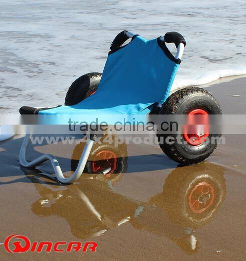 Folding canvas Kayak Trolley, beach cart