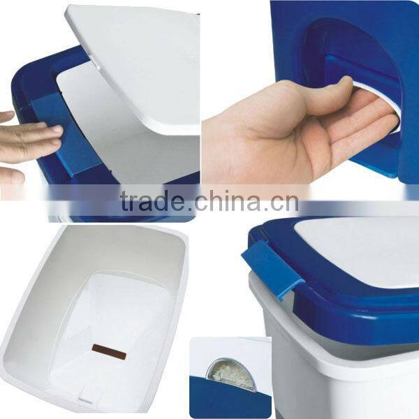 Large Capacity Plastic Rice Measuring Storage Box Container